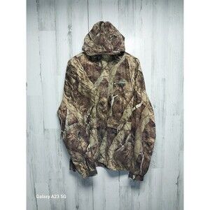 Gamehide Naked North Lightweight  Camo Hunting Jacket With Hood & Pockets 2X